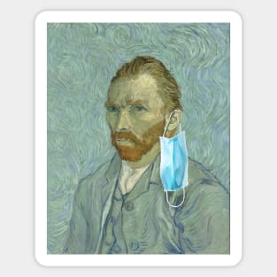 Van Gogh - Facemask Sticker